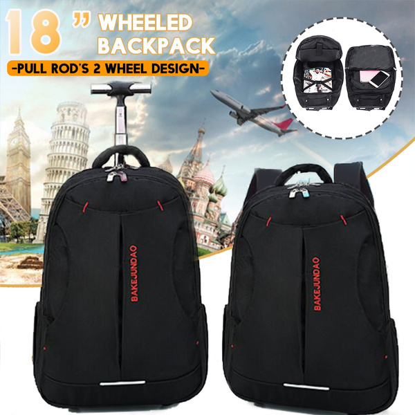 rucksack suitcase with wheels