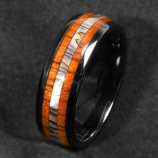 Steel, 8MM, tungstenring, wedding ring