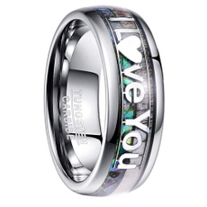 Couple Rings, Steel, Love, wedding ring