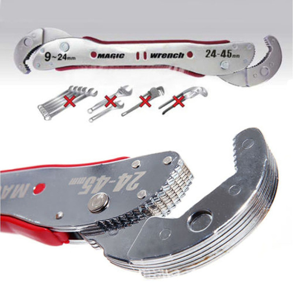 Repair Tools Craftsman Open Type Spanner Magic Wrench Grip Pliers Hand Tools 