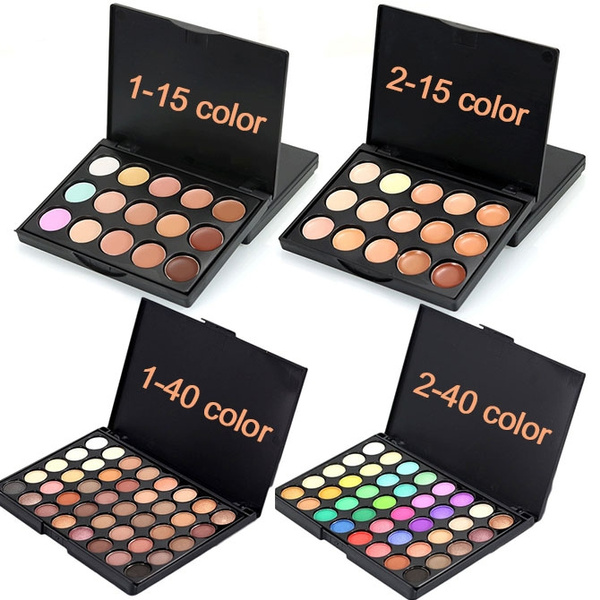 2020 15/40 Colors Face Cream Professional Waterproof Cream Makeup Contour Concealer Palette Wish