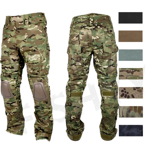 Men Military Pants Hiking Cargo Pants 