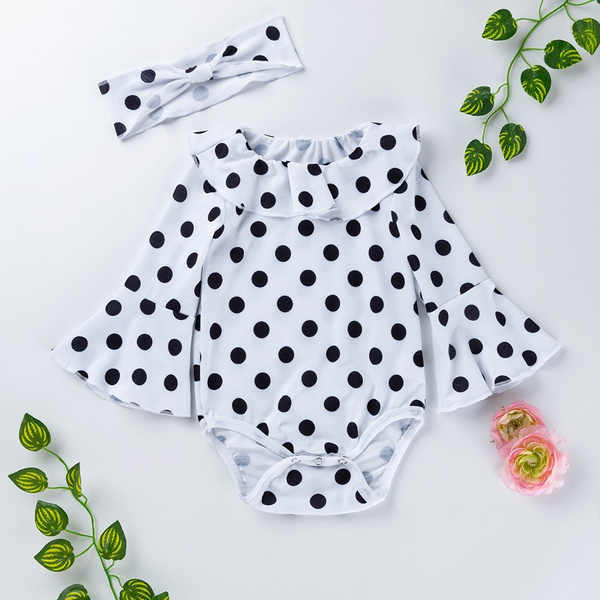 polka dot romper baby