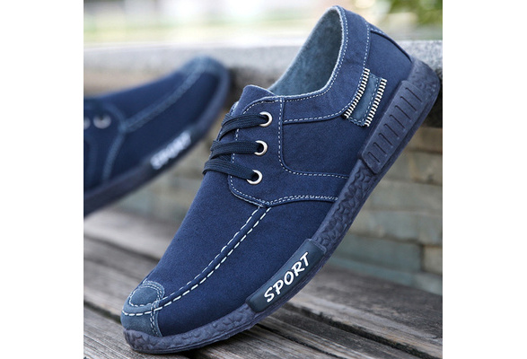 denim canvas shoes