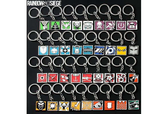 Rainbow six siege hot sale operator keychain