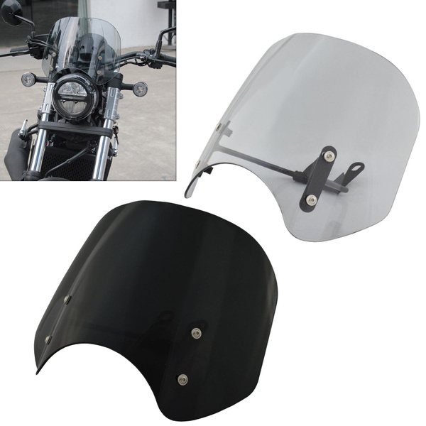 motorcycle windshield visor