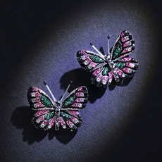 butterfly, Designers, Luxury, butterfly earrings