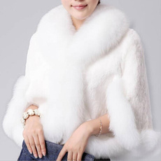 fur coat, womancoat, Shorts, fur