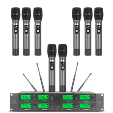 uhf, party, Microphone, 8channelmicrophone