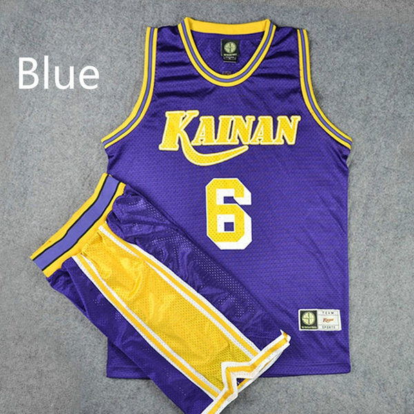 SLAM DUNK Cosplay Costume Kainan School Basketball #10 Kiyota Swingman Jersey BK 