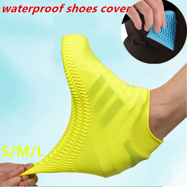 Waterproof Shoe Covers Silicone Overshoes Rain Boot Cover Protector Recyclable 