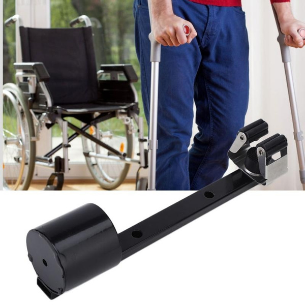 Portable Walking Stick Crutch Support Holder Mount Stand Mobility Scooter  NEW