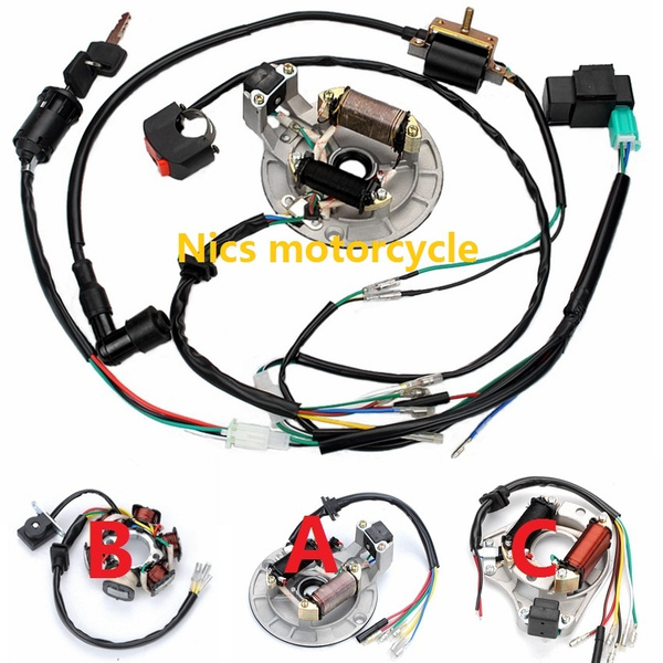 Pit Bike Wiring Diagram 125cc - Wiring Diagram