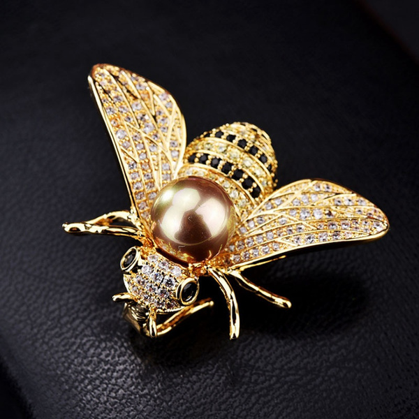 rhinestone pins and brooches