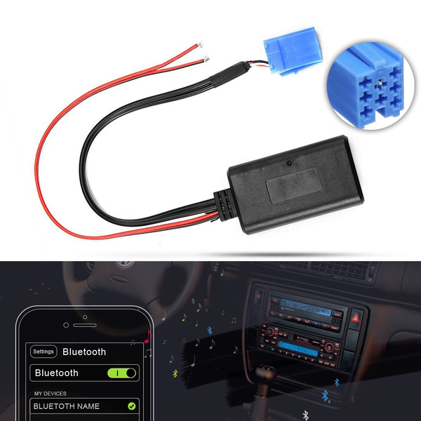 Bluetooth 5.0 Module AUX Adapter for VW Gamma Chorus 2 Concert Symphony CD MFD Navi 8 Pin MINI ISO Plug Cable | Wish