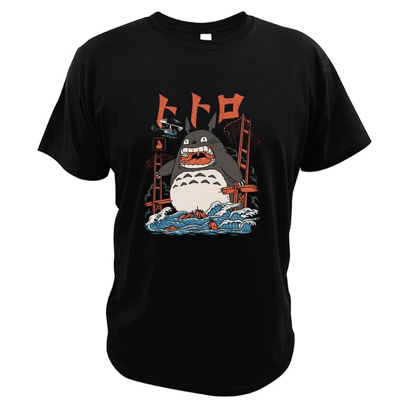 Totoro T Shirts My Neighbor Totoro Japanese Anime Movie Tees The Great ...