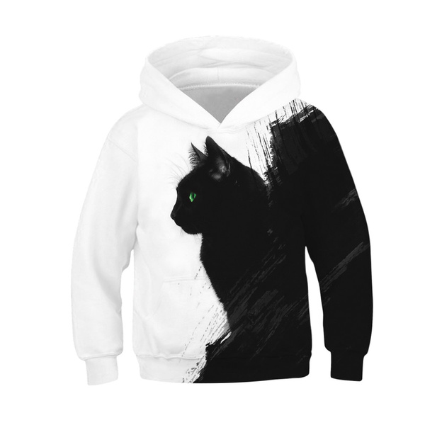 Boys cat hoodie new arrivals