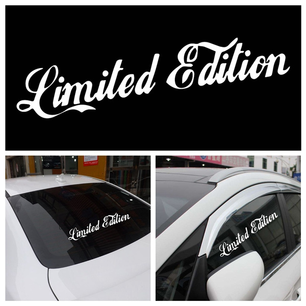 Creative Reflective Auto Decal Car Accessories Auto-styling Window Limited  Edition Car Stickers