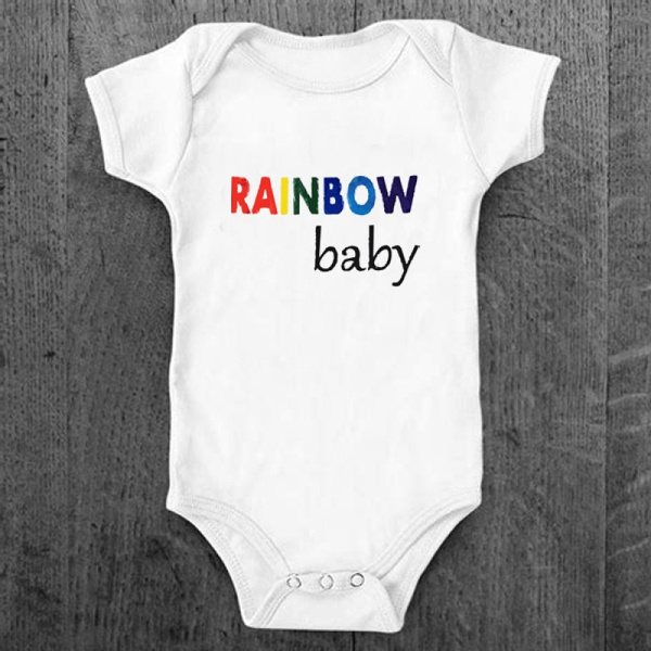 rainbow baby outfits