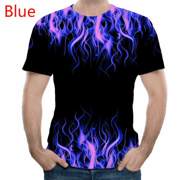 Fire flame sale t shirt