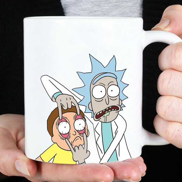 Rick and Morty 11 oz Ceramic Rick & Morty Coffee Mug - Rick and