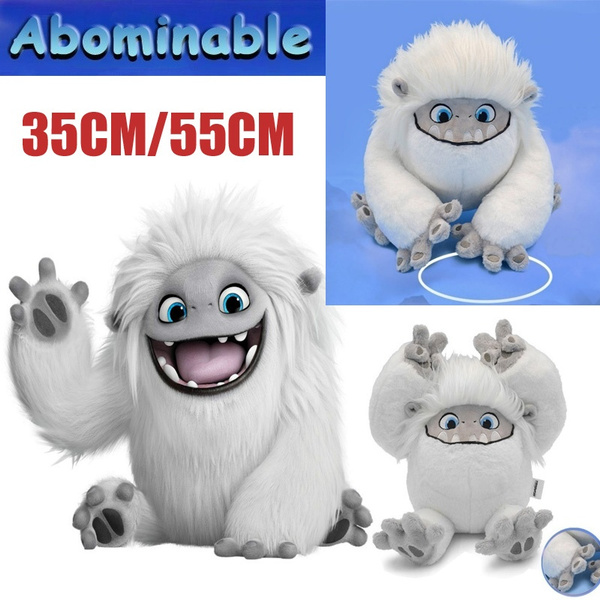 Abominable snowman plush sales toy