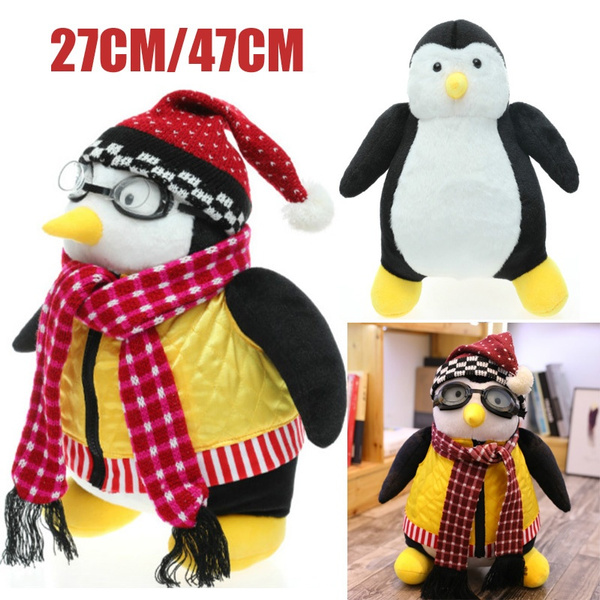 47/27CM Joeys Friend HUGSY Plush Penguin Stuffed Animals Toy 
