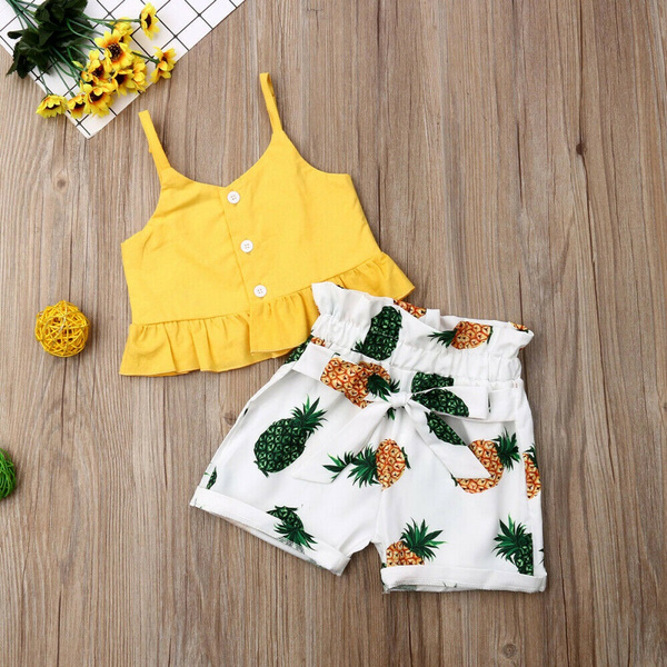 Pineapple baby 2025 girl clothes