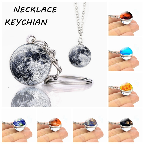 Galaxy Key Necklace