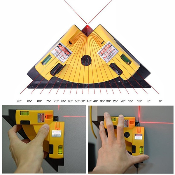 Square laser deals line