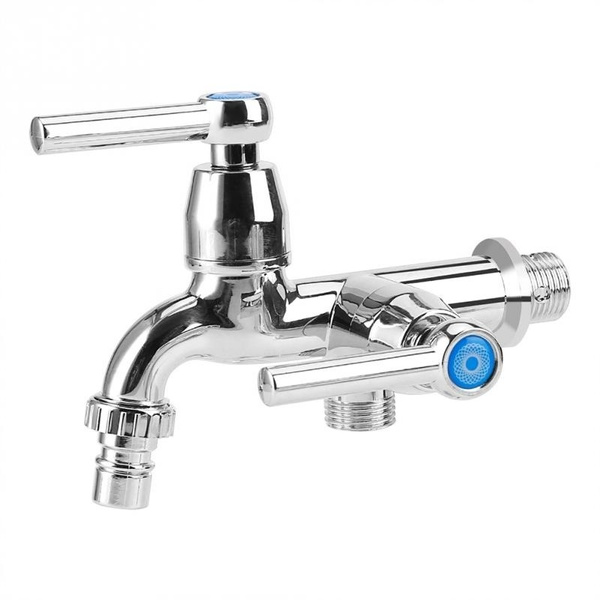Water Tap Single Cold Faucet Bathroom Basin Kitchen Sink Rest Room Washing Basin 