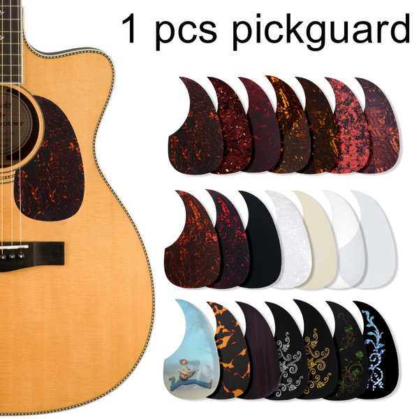 MILISTEN 2pcs Guitar Pickguard Self Adhesive Electric Guitar Pick Guard Scratch Plate Bird Shape for Guitar Replacement Parts 