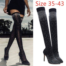 Knee High Boots, Fashion, Womens Shoes, thighhighboot