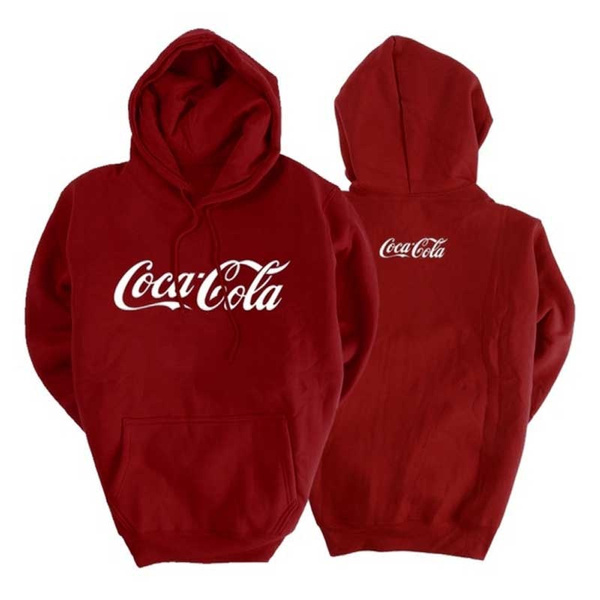 coca cola moletom com capuz red