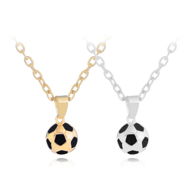 Trendy Football Link Chain Soccer Charm 