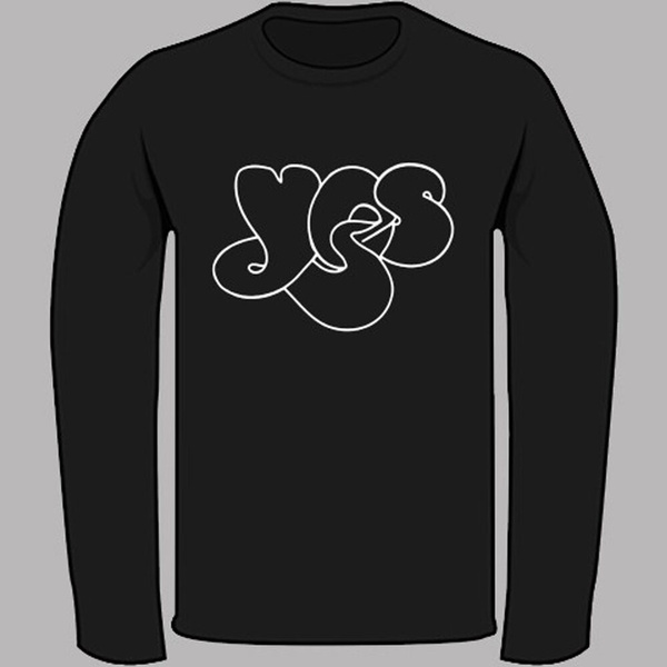 New YES Band Logo Rock Music Legend Men's T shirt Size S-2XL 