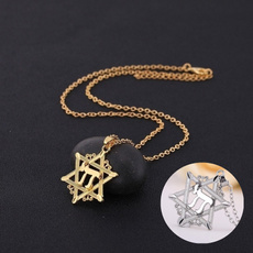 Chain Necklace, Star, Gifts, hexagrampendant