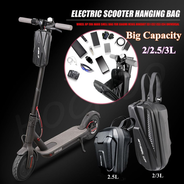 ✼ 2L Wheel Up EVA Hard Shell Electric Scooter Bag for Xiaomi M365 Ninebot 