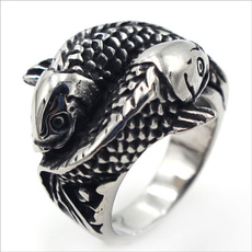 ringsformen, Jewelry, metalring, fishring