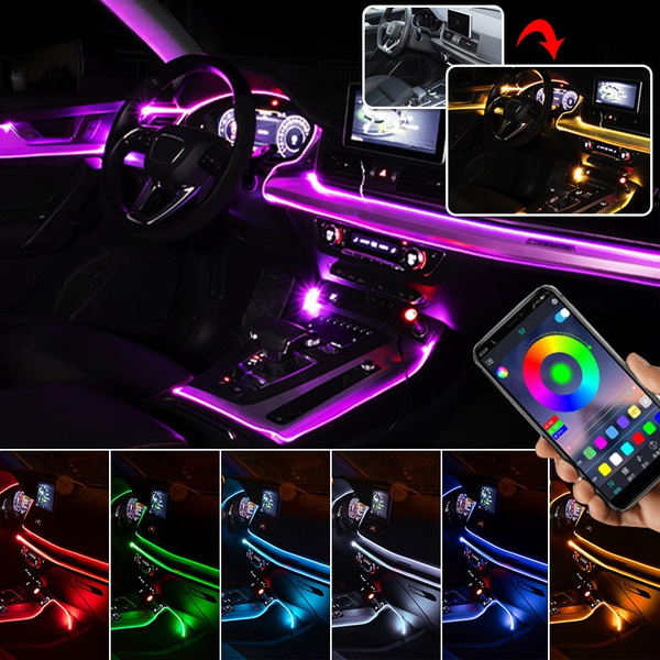 Car Atmosphere Lamp Flexible Light Strips Car Ambient Interior
