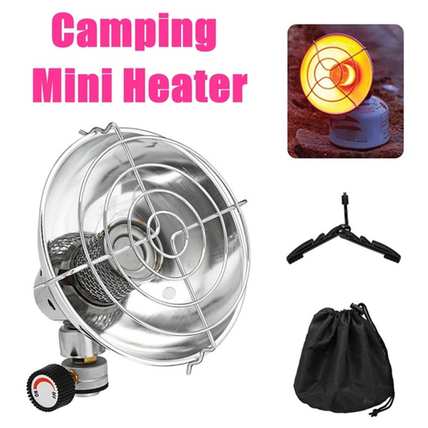 Camping Portable Propane Butane Gas Heater Tent Heating Stove with Stand Durable 