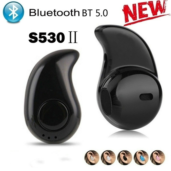 New Hot 1pc Mini Invisible Ultra Small BT 5.0 Stereo Earbud In-Ear Headset  with Microphone Support Hands-Free for Smartphones Perfect for Listening to  Music at Work | Wish