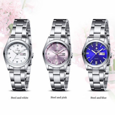 Steel, quartz, causalwatche, Ladies Watches