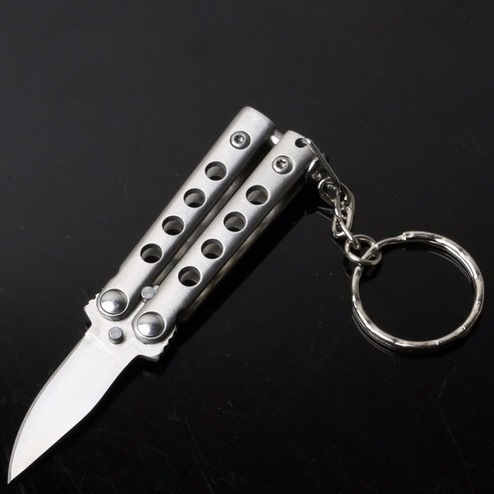 Mini Push-pull Knife Keychain Pendant Gift Demolition Express Self-defense  Tool Portable Pocket Utility Knife Cutting Tool