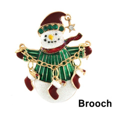 snowman, cute, Women Brooch, Fashion