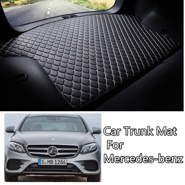 Universal Fit 4pcs PU Leather Car Floor Mat Waterproof Foot Pads Protector Anti-Slip Front and Rear Mats Set for Suv
