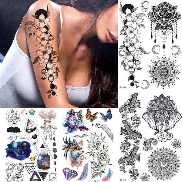 10Sheet Cute Kids Temporary Tattoo Inspiration Body Makeup Sticker Tattoo –  the best products in the Joom Geek online store