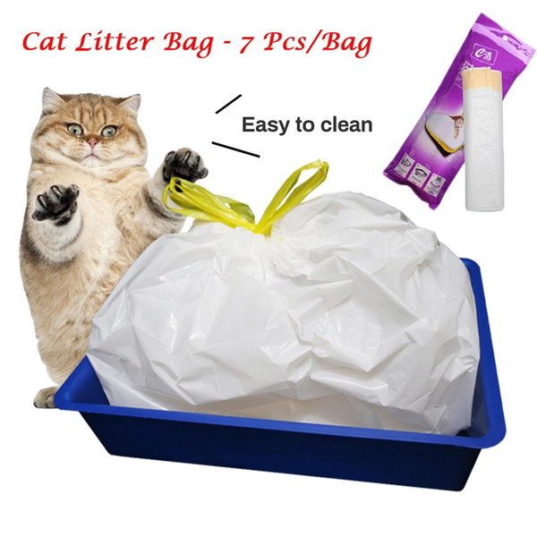 bag of cat litter
