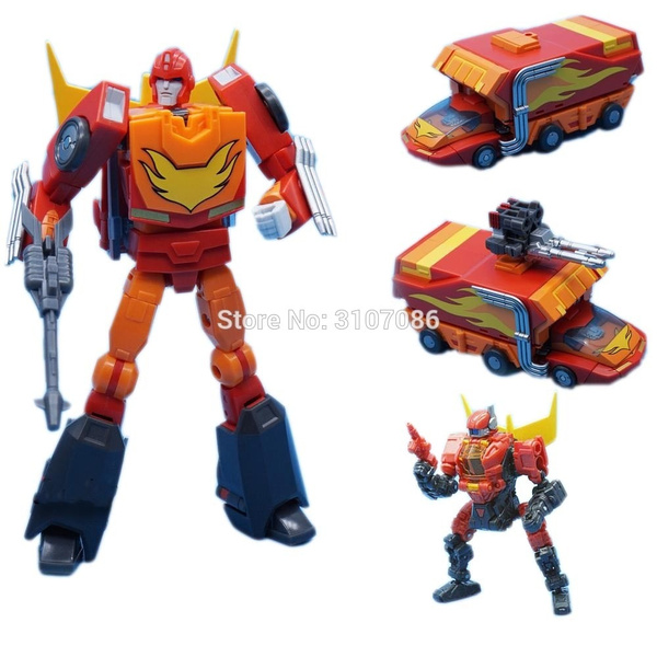 Mft Transformation Ms 19 Rodimus Prime Hot Rod Ms19 Convoy Mini Action Figure Robot Toys Wish