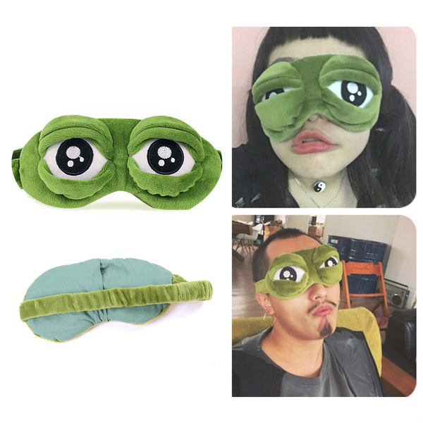 Frog Sad Frosch 3D Augenmaske Cover Sleeping Funny Rest Sleep Funny ~~ BXDE 
